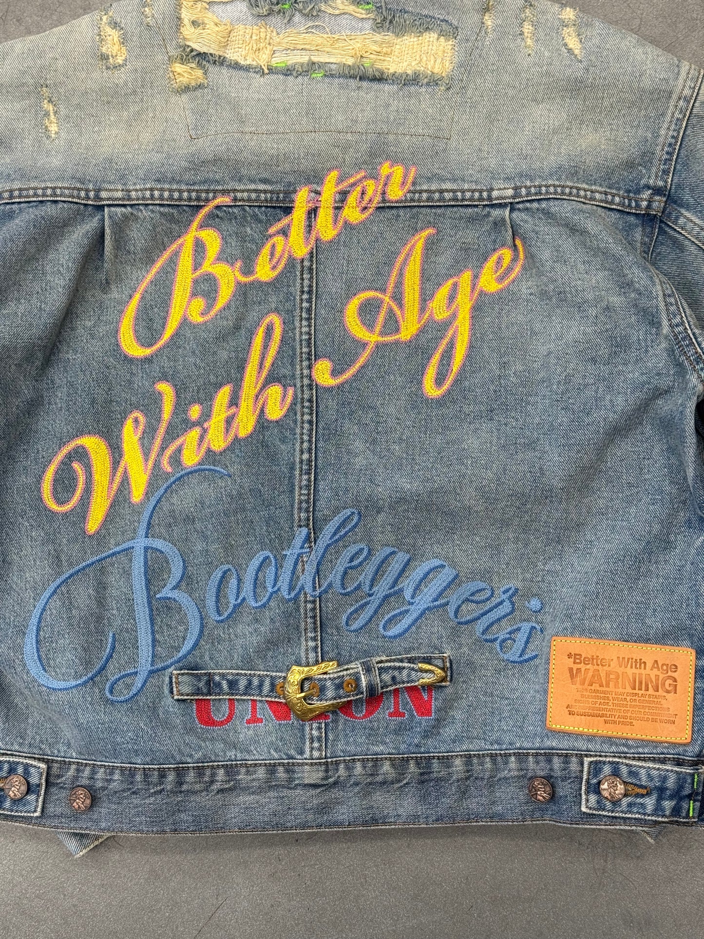 BETTER WITH AGE BIRMINGHAM SELVEDGE DENIM JACKET