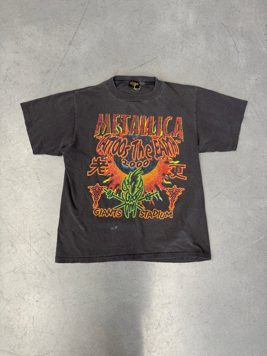2000 METALLICA TATTOOS THE EARTH BOOTLEG TEE (CHANGES TAG)