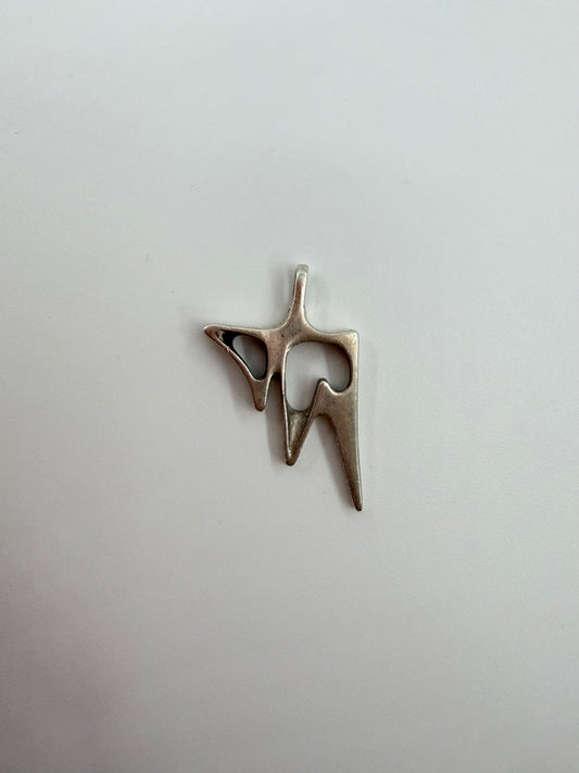 GEORG JENSEN SILVER PENDANT (3.4 GRAMS)