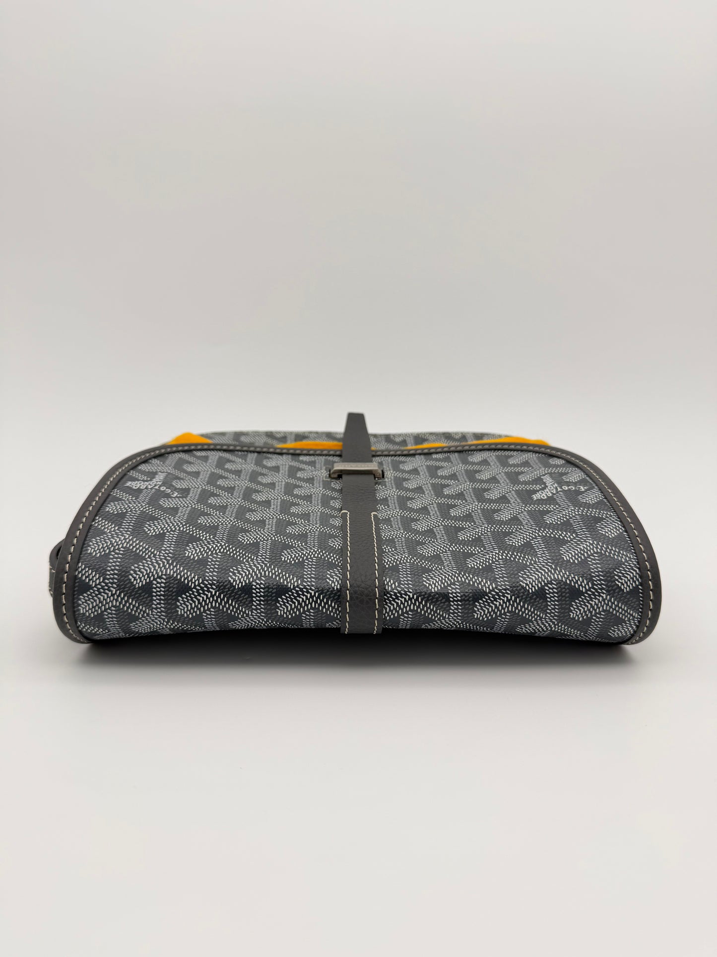 GOYARD BELVEDERE PM MESSENGER BAG - GREY