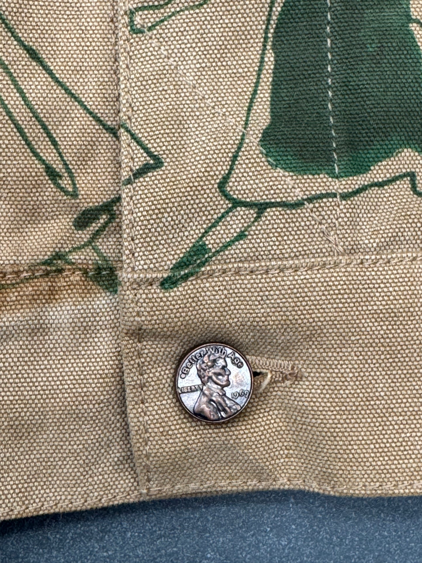 BETTER WITH AGE HARRISON RECONSTRUCTED TRUCKER JACKET