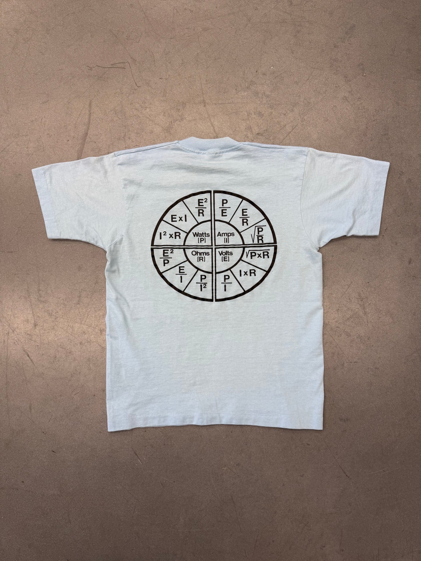 90S "ELECTRICIAN" QUALIFIED TO REMOVE YOUR SHORTS TEE (CUT TAG)