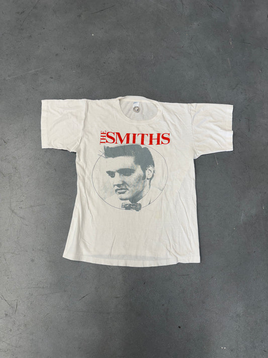 80S THE SMITHS SHOPLIFTERS OF THE WORLD UNITE ELVIS PRESLEY TEE (100% COTTON TAG)