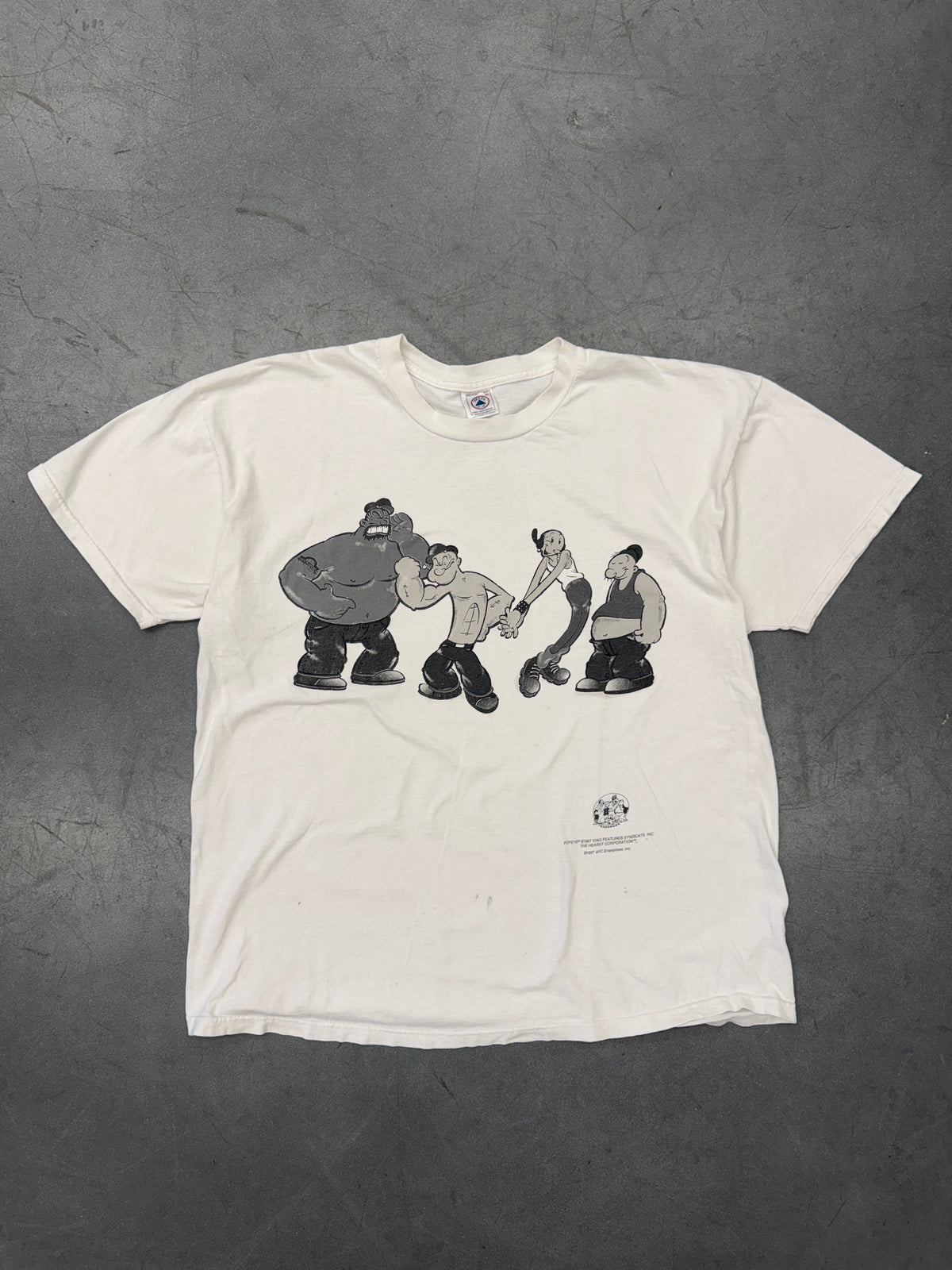 1997 POPEYE THE SAILOR TEE (DELTA TAG)