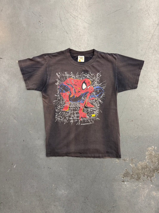 1990 TOD MCFARLENE COMIC IMAGES AMAZING SPIDERMAN TEE (TENNESSEE RIVER TAG)