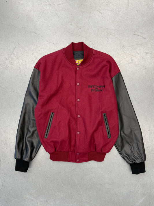 1997 BATMAN AND ROBIN LETTERMAN JACKET (DELICIOUS TAG)