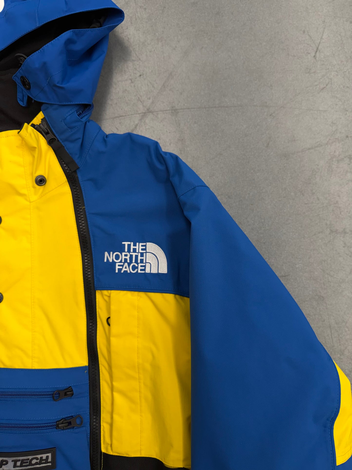 SS16 SUPREME THE NORTH FACE STEEP TECH HOODED JACKET - ROYAL