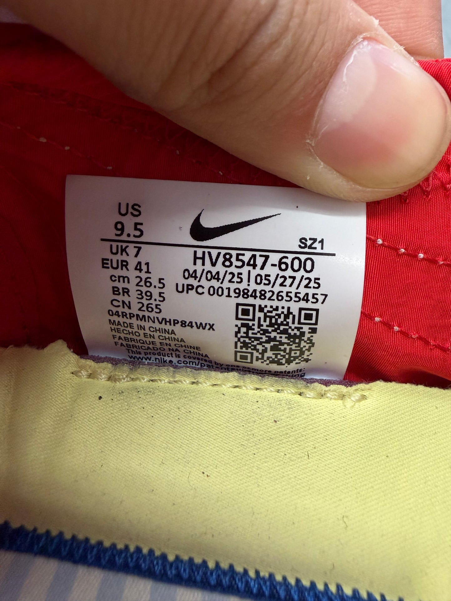 2025 WOMEN'S NIKE MOON SHOE SP JACQUEMUS UNIVERSITY RED (W/BOX)