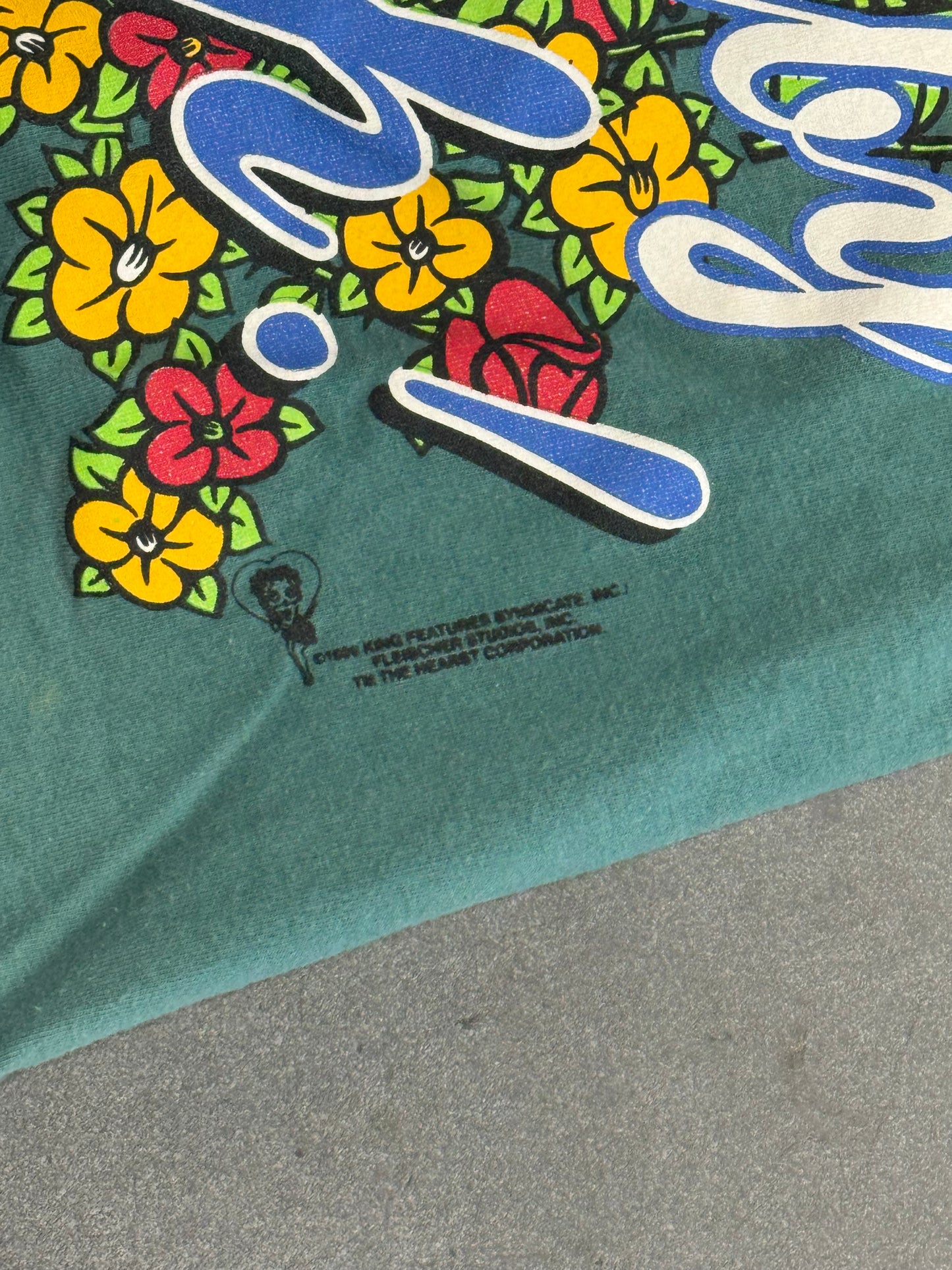 1999 BETTY BOOP "BOOP BABY YEAH!" TEE (FREEZE TAG)