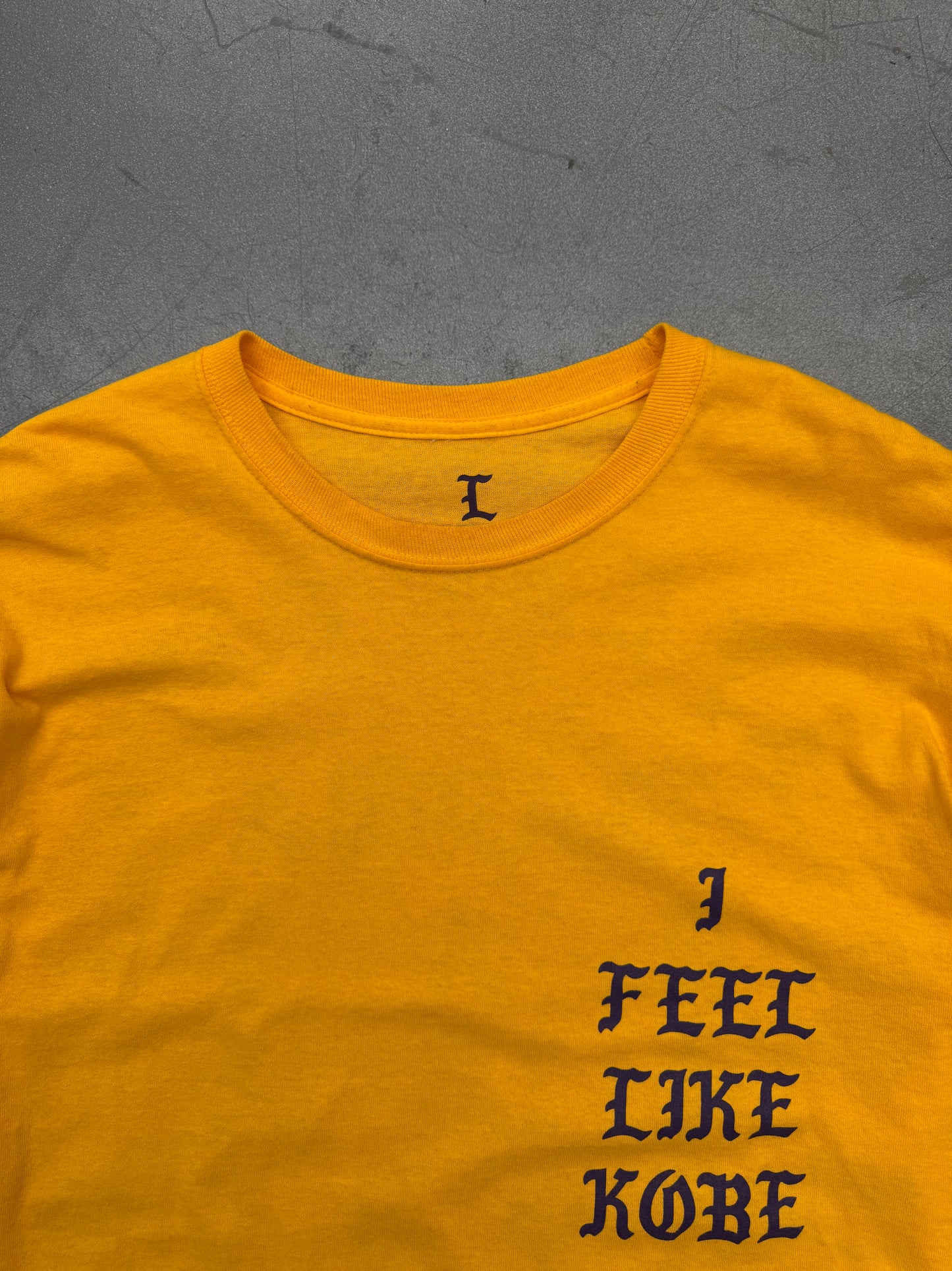 2016 KANYE WEST I FEEL LIKE KOBE LONG SLEEVE TEE