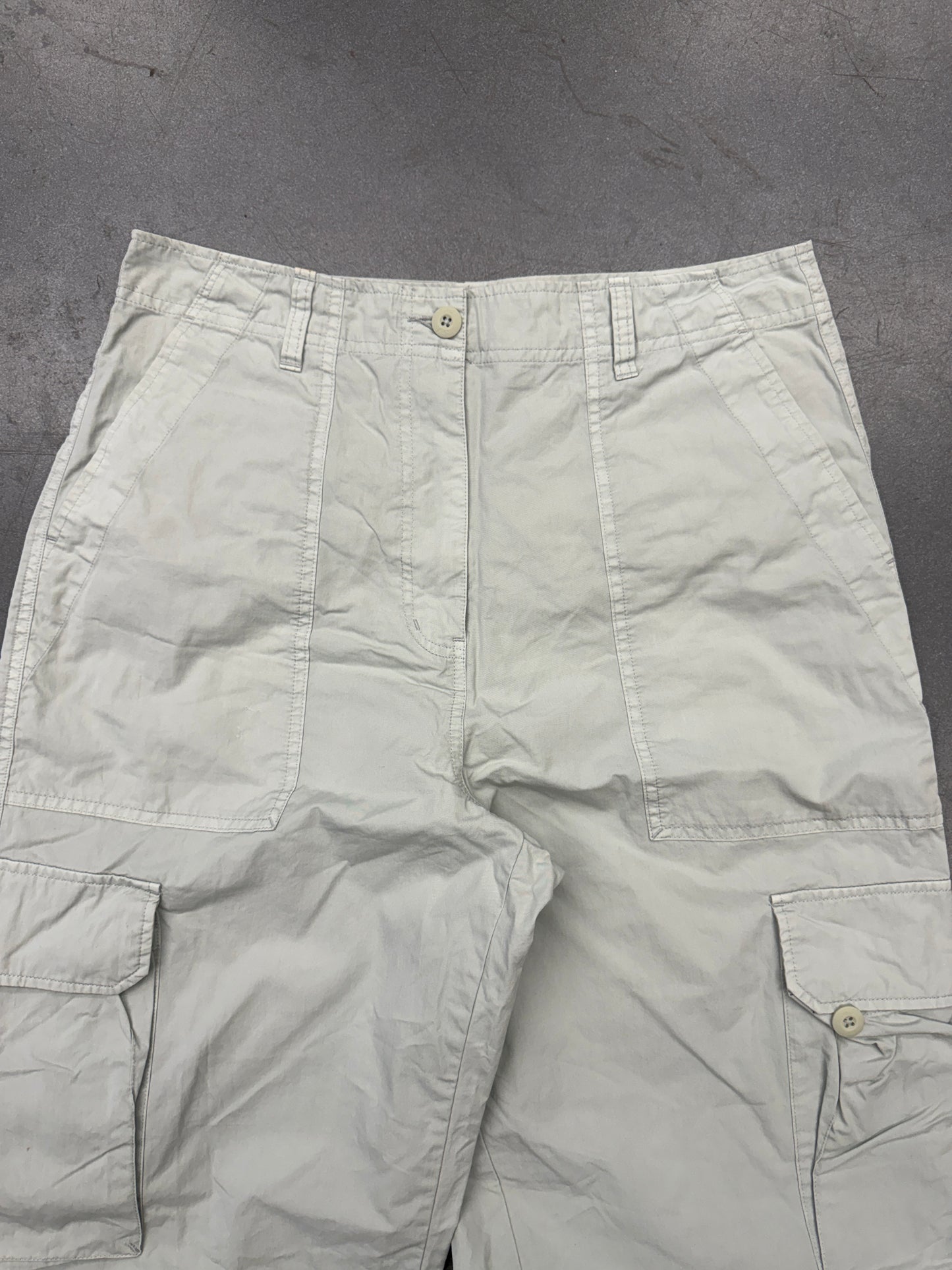 KITH WOMEN EVANS COTTON NYLON UTILITY PANT - LIGHT BLUE