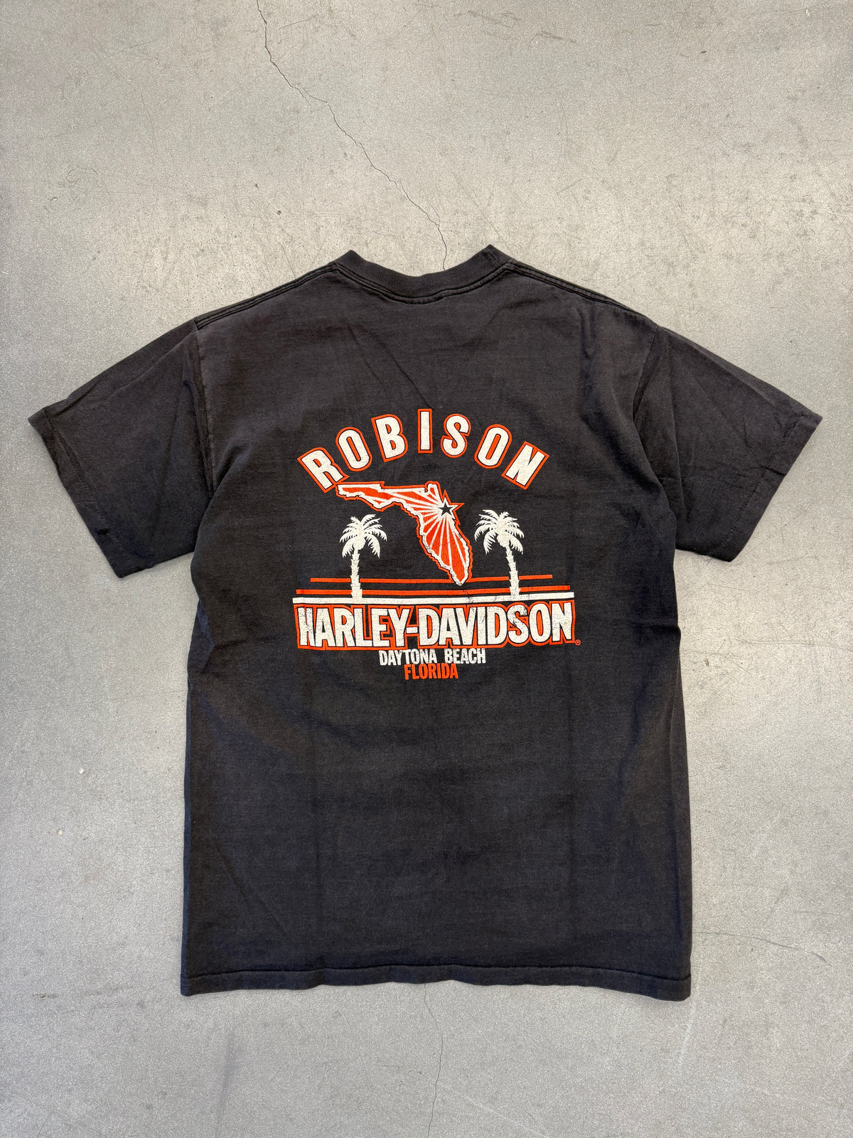 1990 DAYTONA BIKE WEEK ROBINSON FLORIDA HARLEY-DAVIDSON TEE