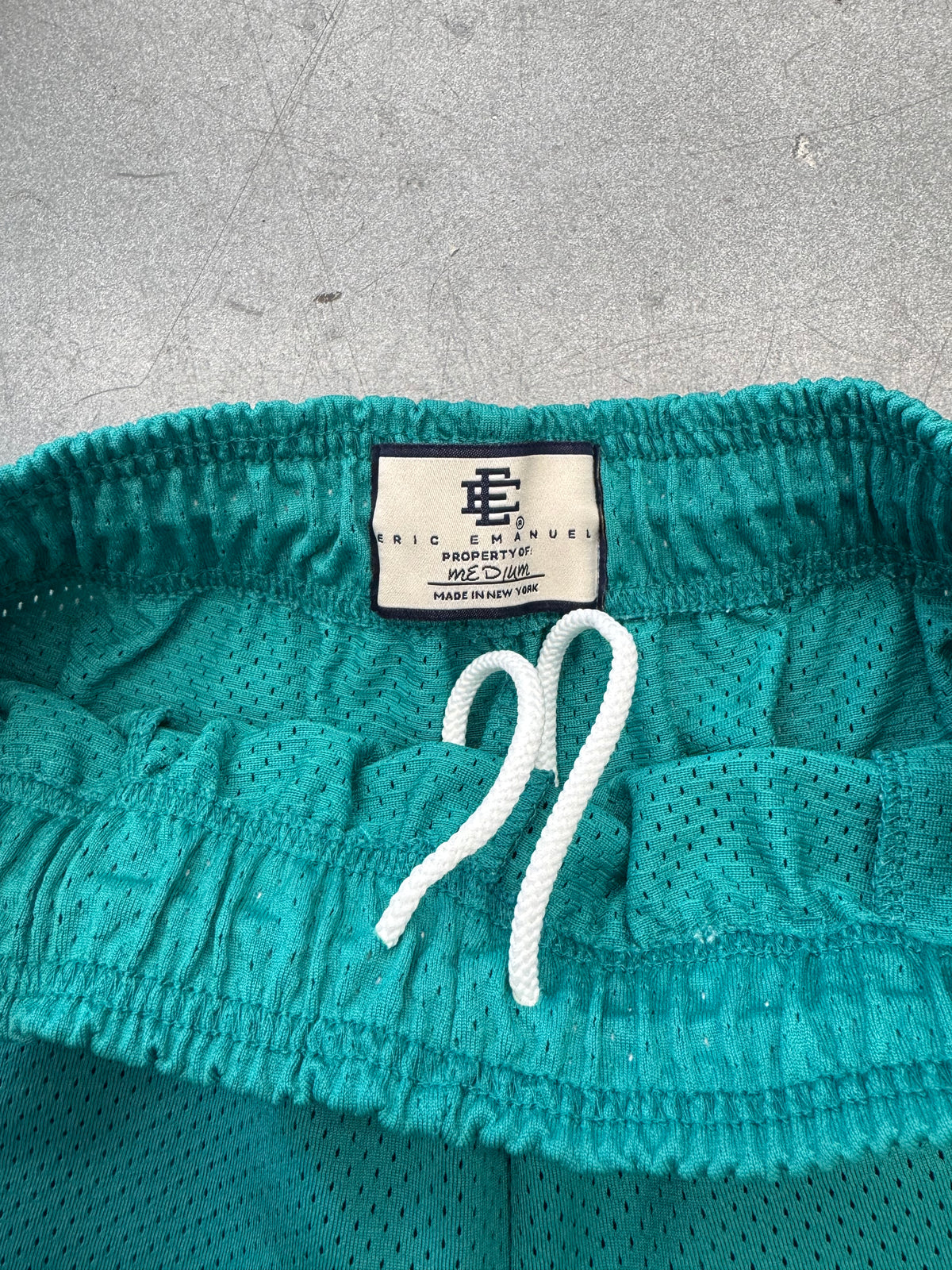ERIC EMANUEL EE BASIC SHORT - ROYAL TEAL/WHITE