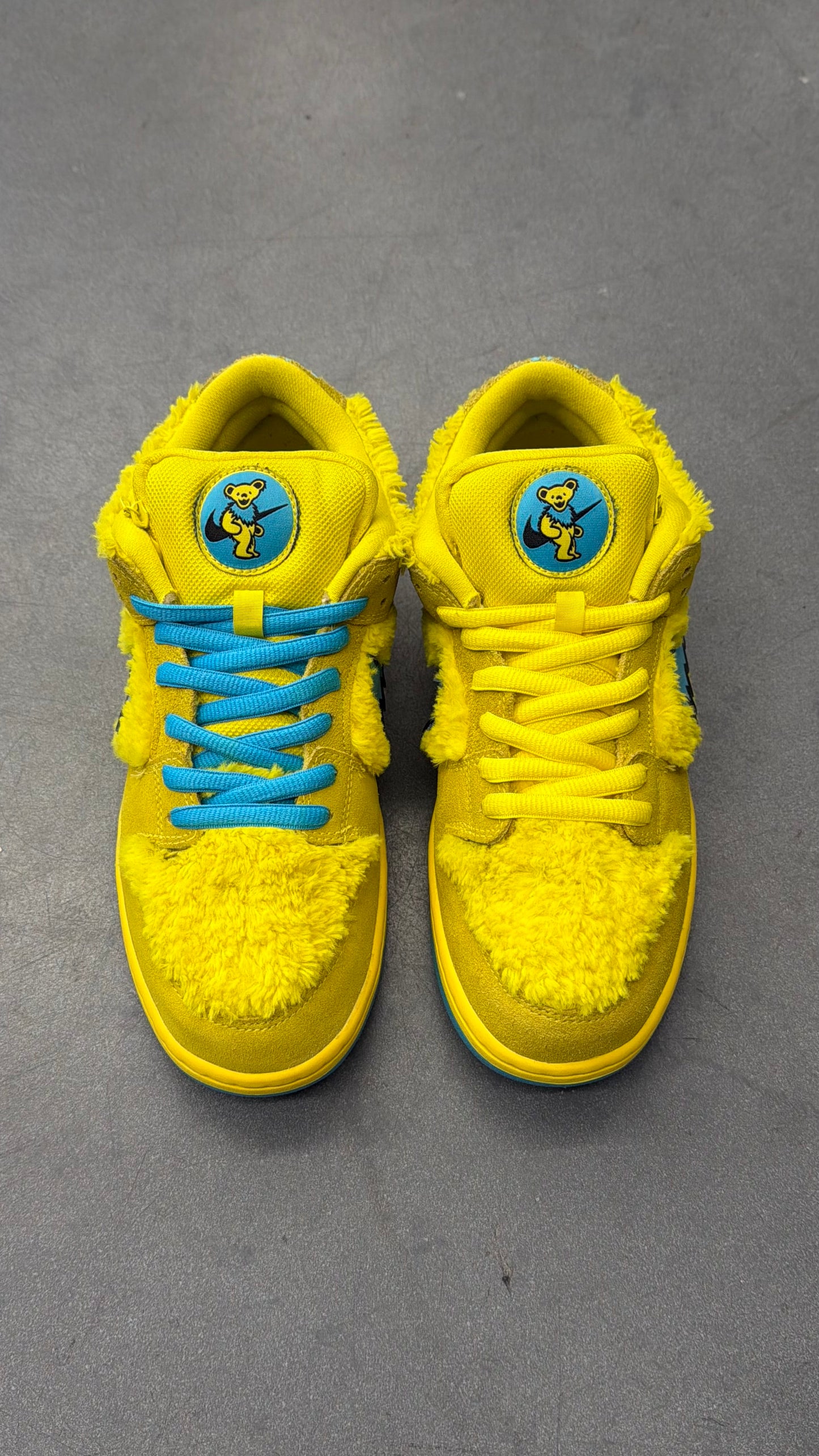 2020 NIKE SB DUNK LOW PRO PRM GRATEFUL DEAD BEARS - OPTI YELLOW