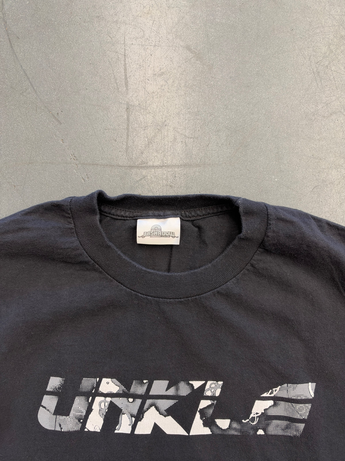 Y2K UNKLE MO WAX TEE (DJ SHADOW TAG)
