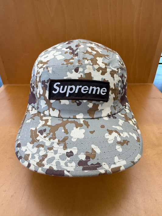 2001 SUPREME GERMAN CAMO CAMP CAP