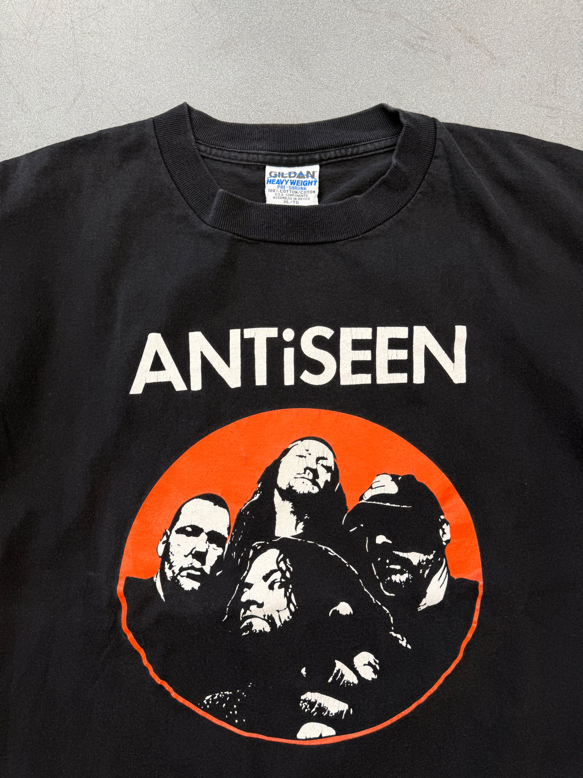 1997 ANTISEEN "IT'S TIME TO BURN THE SHIT HOUSE TO THE GROUND" EUROPE TOUR TEE