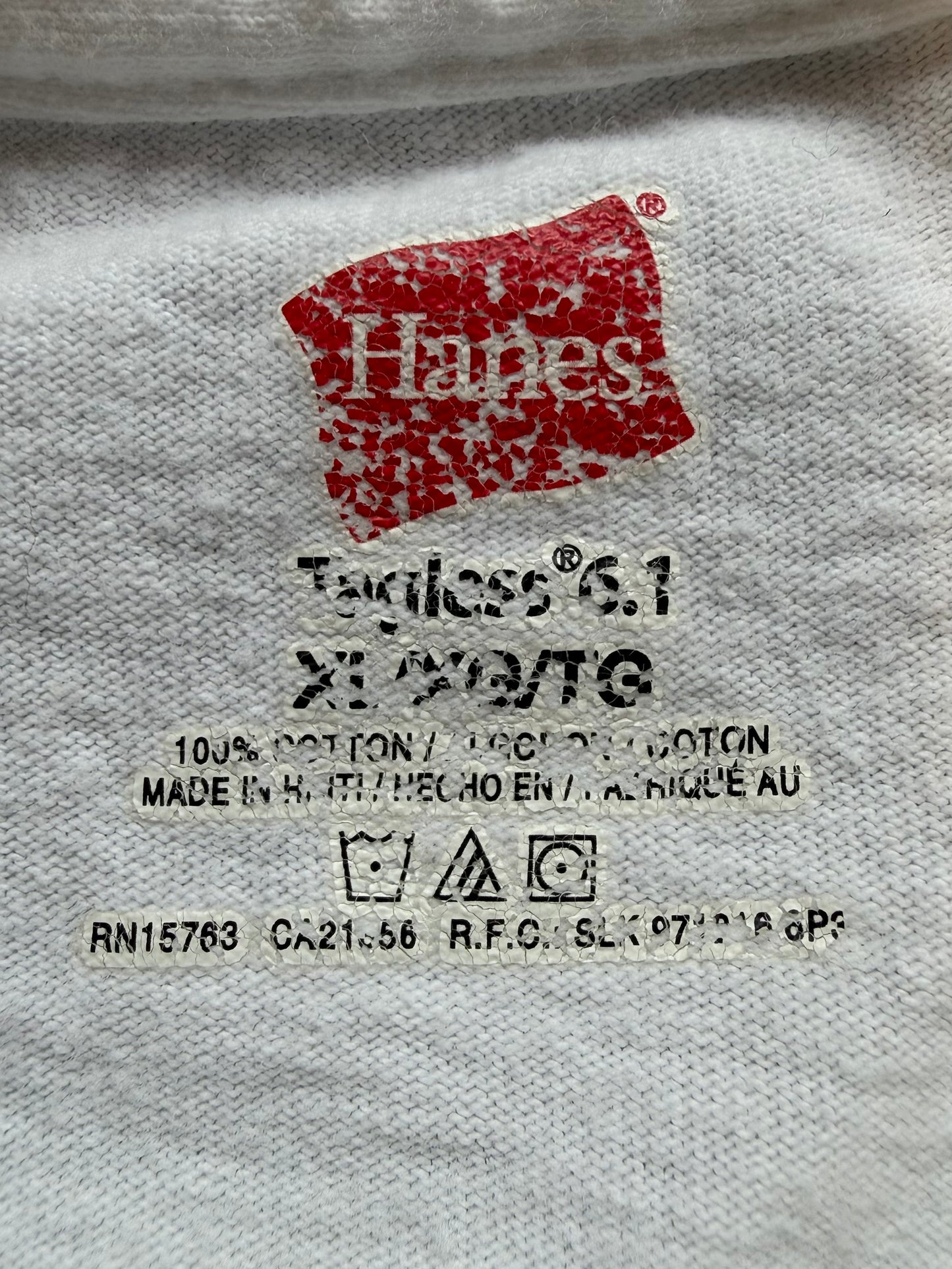 Y2K LAURENT CARLES NUDE TEE (HANES TAGLESS)