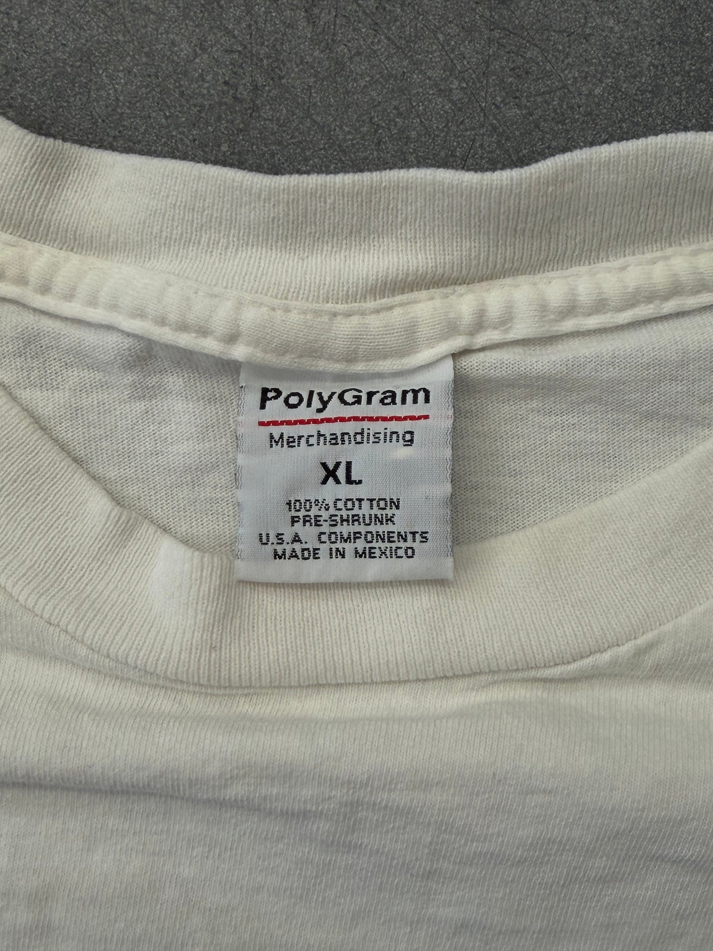 NINE INCH NAILS NIN BROKEN LOGO TEE (POLYGRAM TAG)