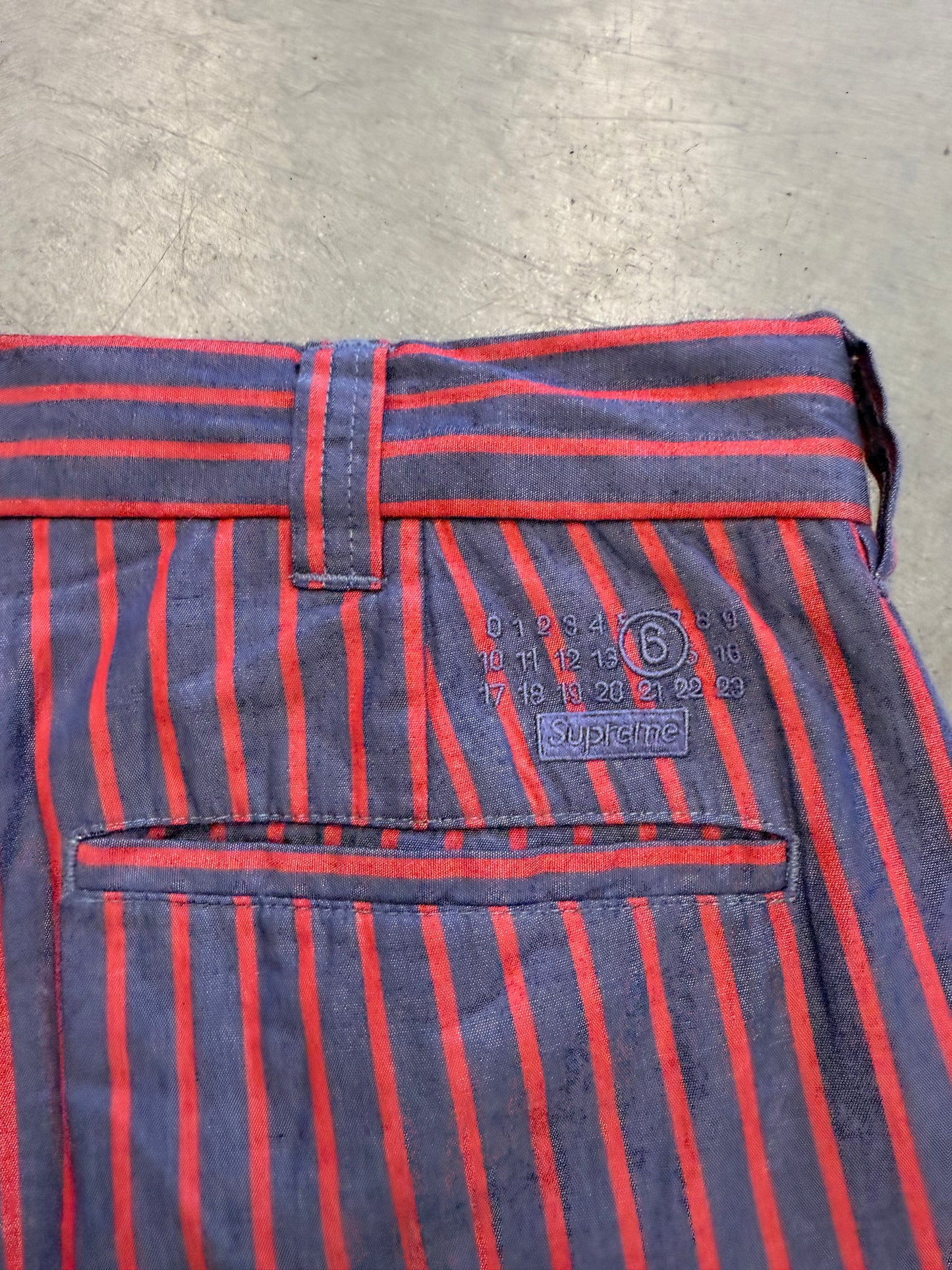 SS24 SUPREME MM6 MAISON MARGIELA PADDED SHORTS