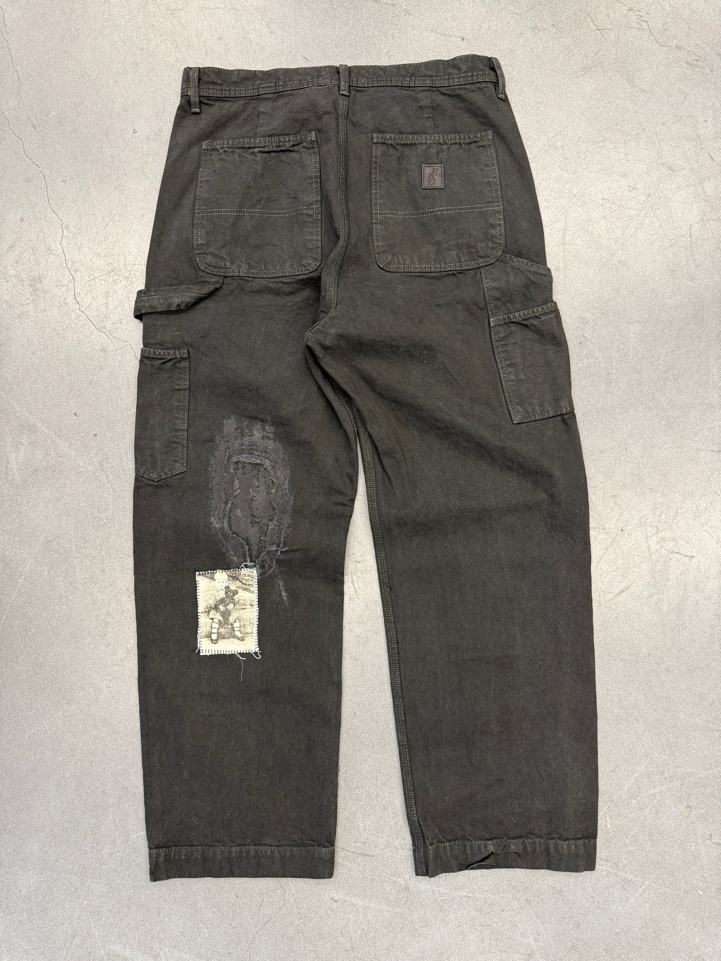ENFANTS RICHES DEPRIMES PAINT PANTS - BLACK