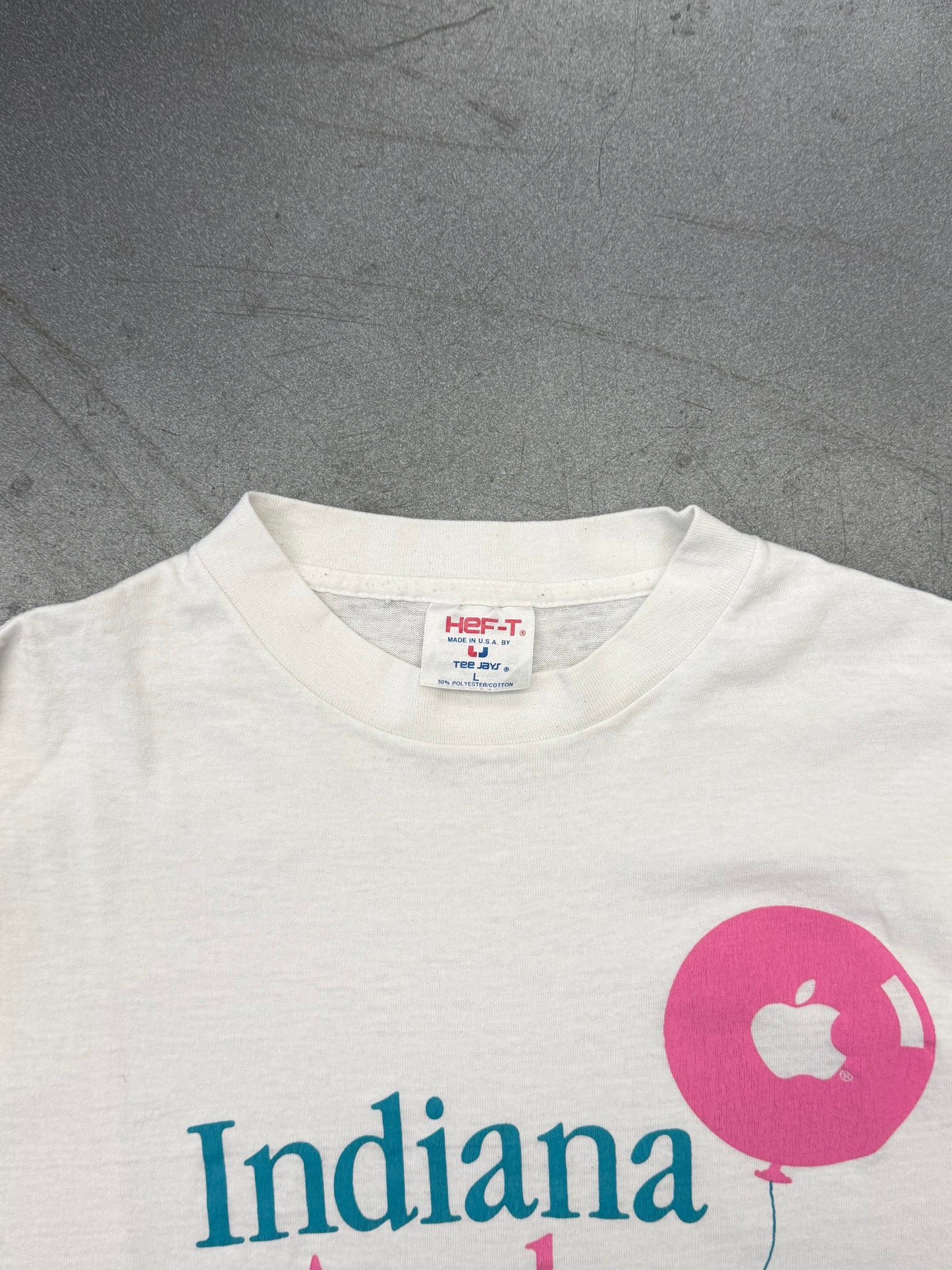 90'S INDIANA APPLE EDUCATORS LS TEE (HEF-T TAG)