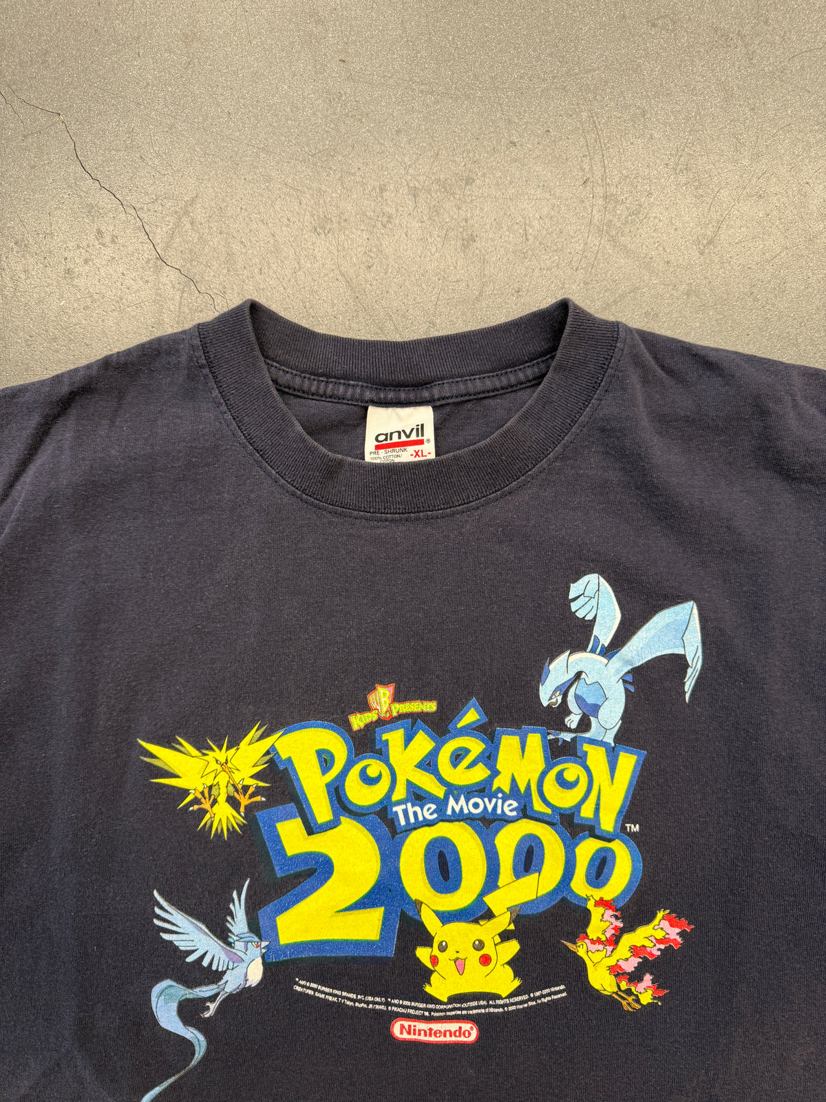 2000 POKEMON THE MOVIE TEE (ANVIL TAG)