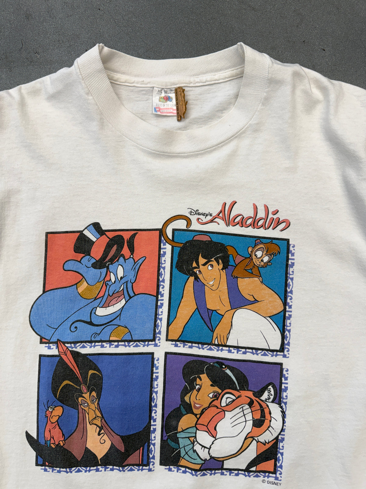 90S DISNEY ALADDIN ON ICE TEE (FOTL TAG)