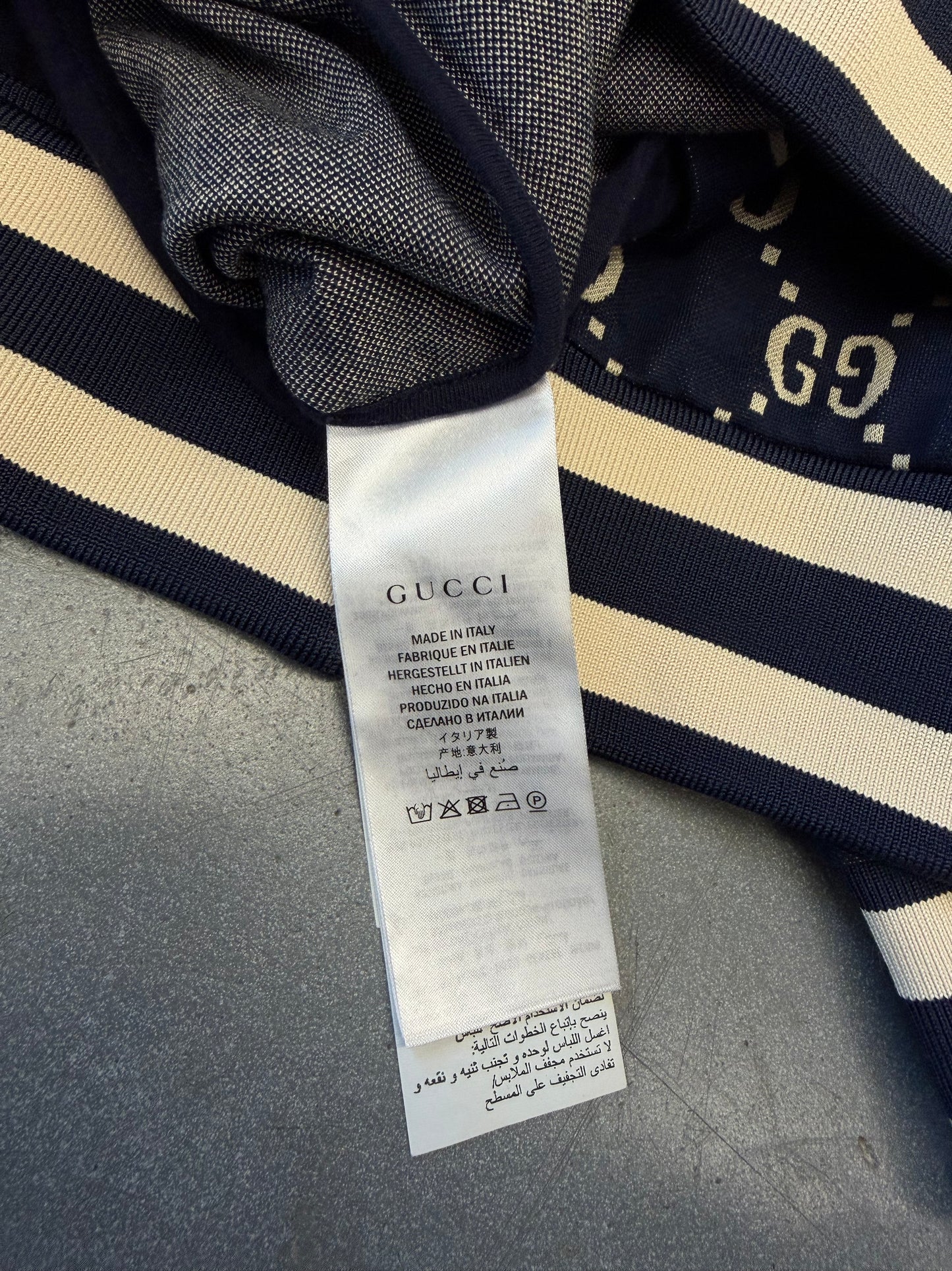 GUCCI MONOGRAM ZIP-UP TRAINING TRACK SUIT