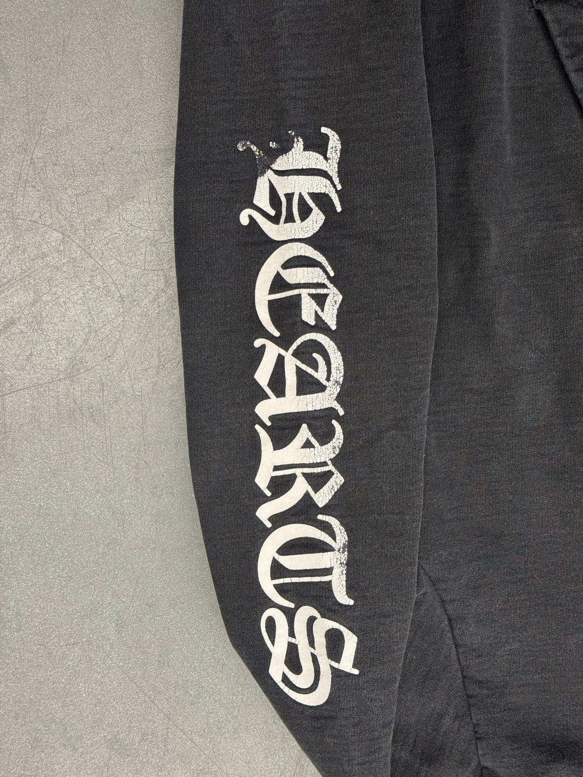 CHROME HEARTS MATTY BOY CHOMPER HORSESHOE PULLOVER HOODIE - BLACK