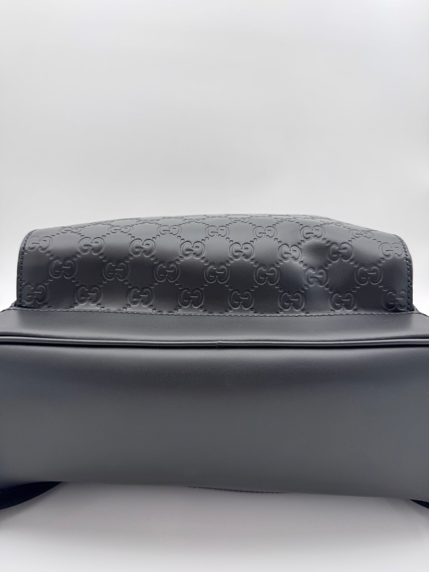 GUCCI SIGNATURE LEATHER BACKPACK