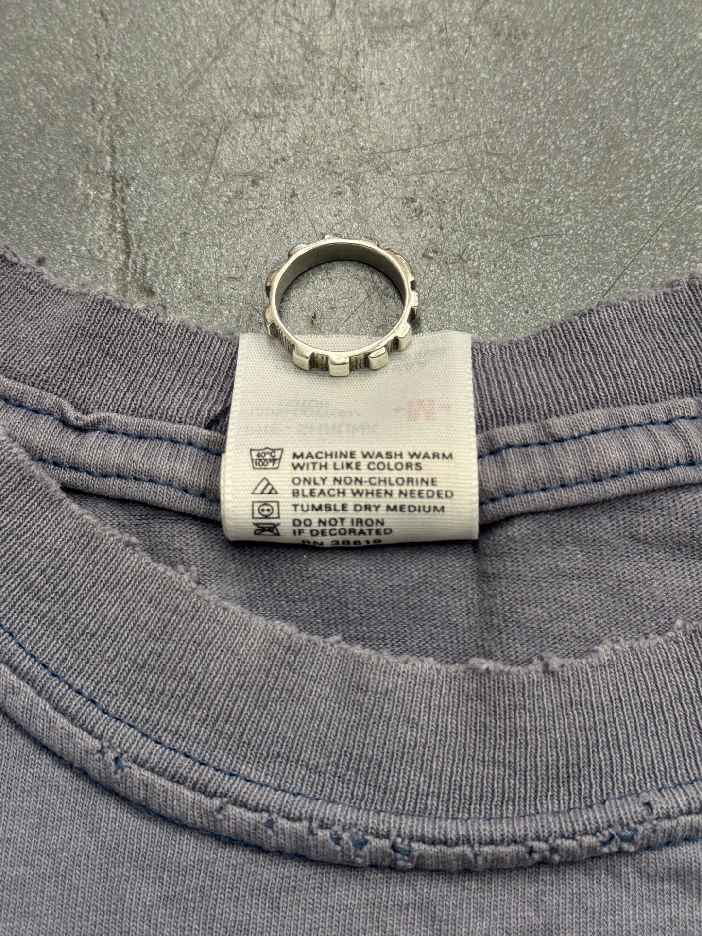 90S DISTRESSED NEW ORLEANS "WE BE JAZZIN'" TEE (ANVIL TAG)