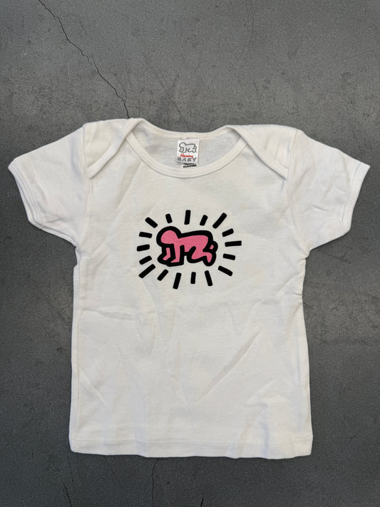 Y2K VINTAGE KEITH HARING RADIANT BABY TEE (HARING BABY TAG)