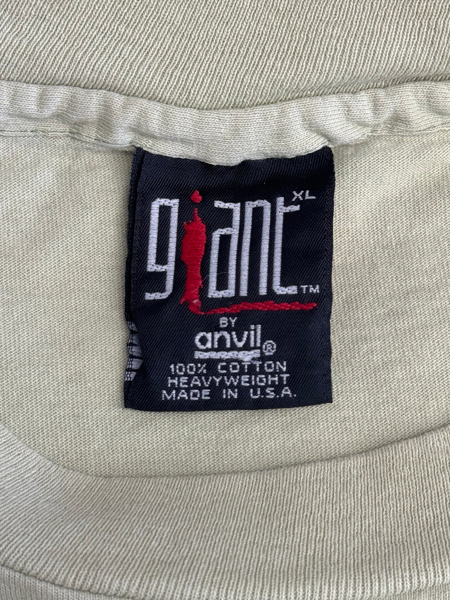 1991 NIRVANA INCESTICIDE TEE (GIANT BY ANVIL TAG)