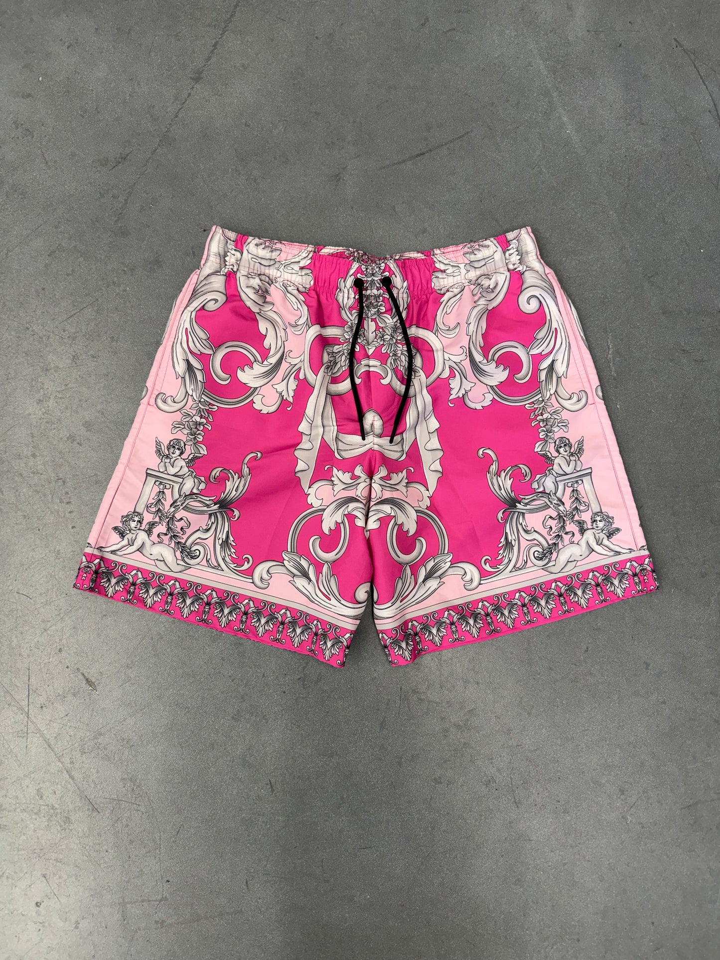 VERSACE BAROQUE BOARDSHORTS - PINK