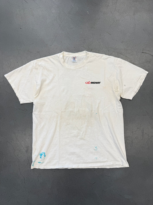 1997 NFL BLITZ GAME PROMO MIDWAY TEE (DELTA TAG)