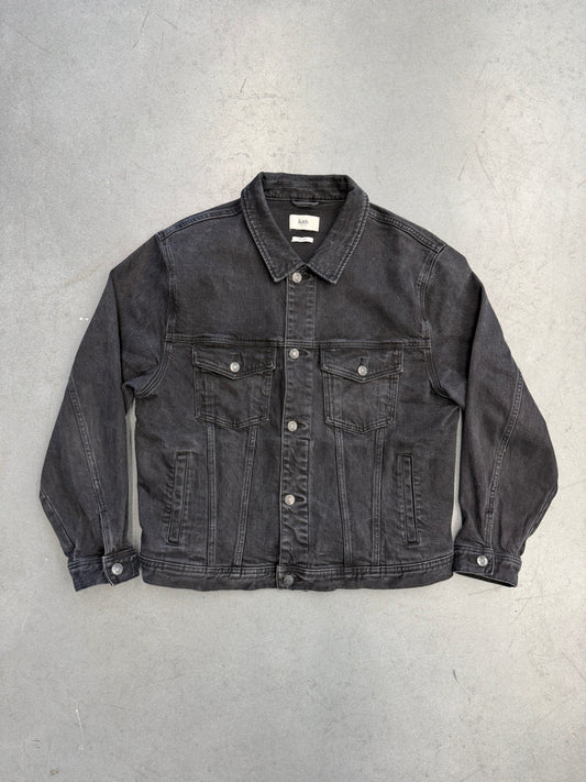 KITH CENTRE DENIM JACKET - BLACK