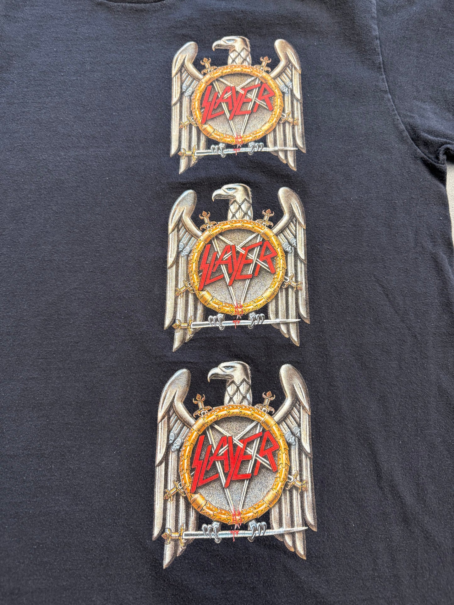 FW16 SUPREME SLAYER EAGLE TEE - BLACK (XL)