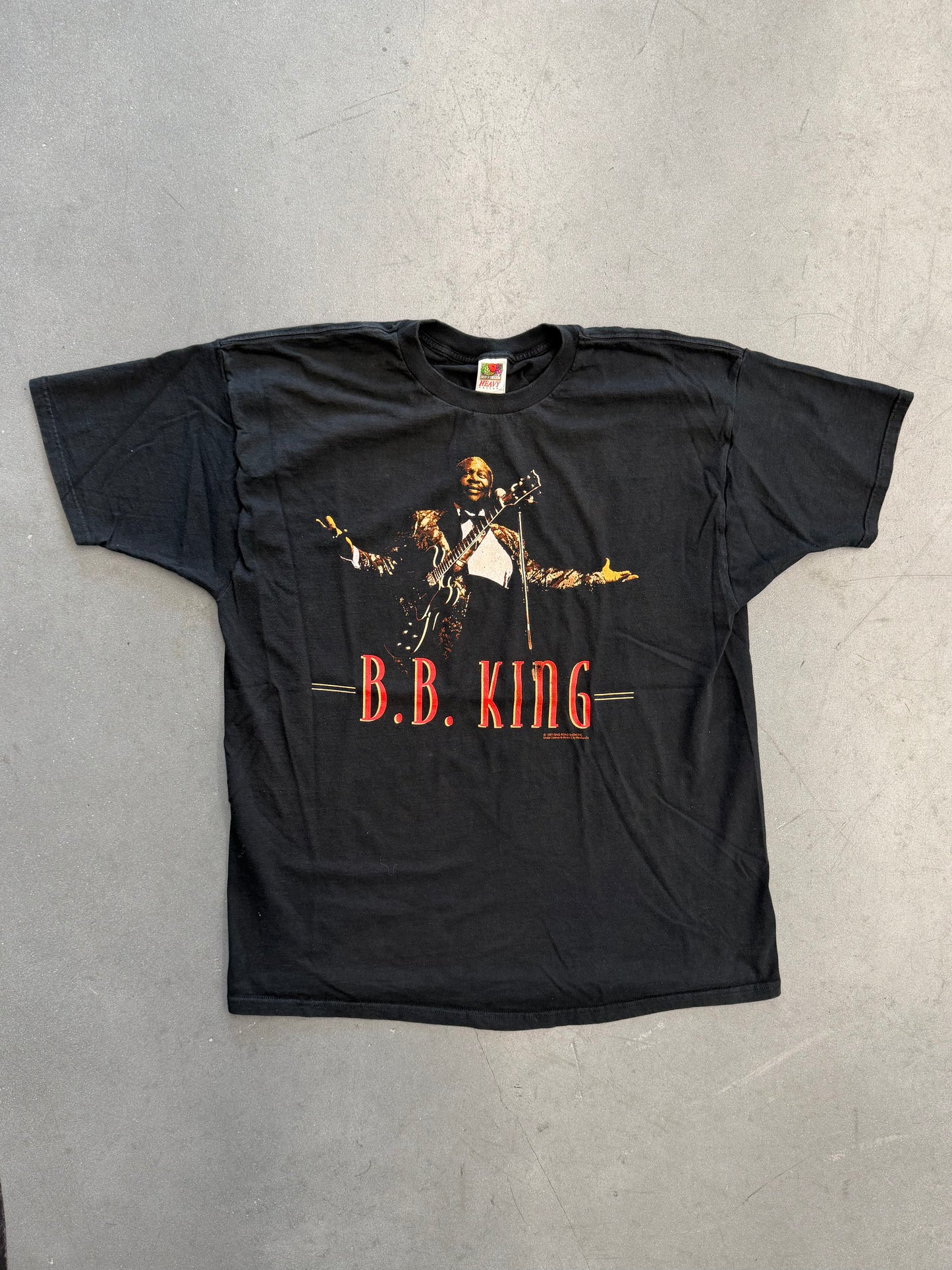 2000 B.B. KING ON TOUR TEE (FOTL HEAVY TAG)