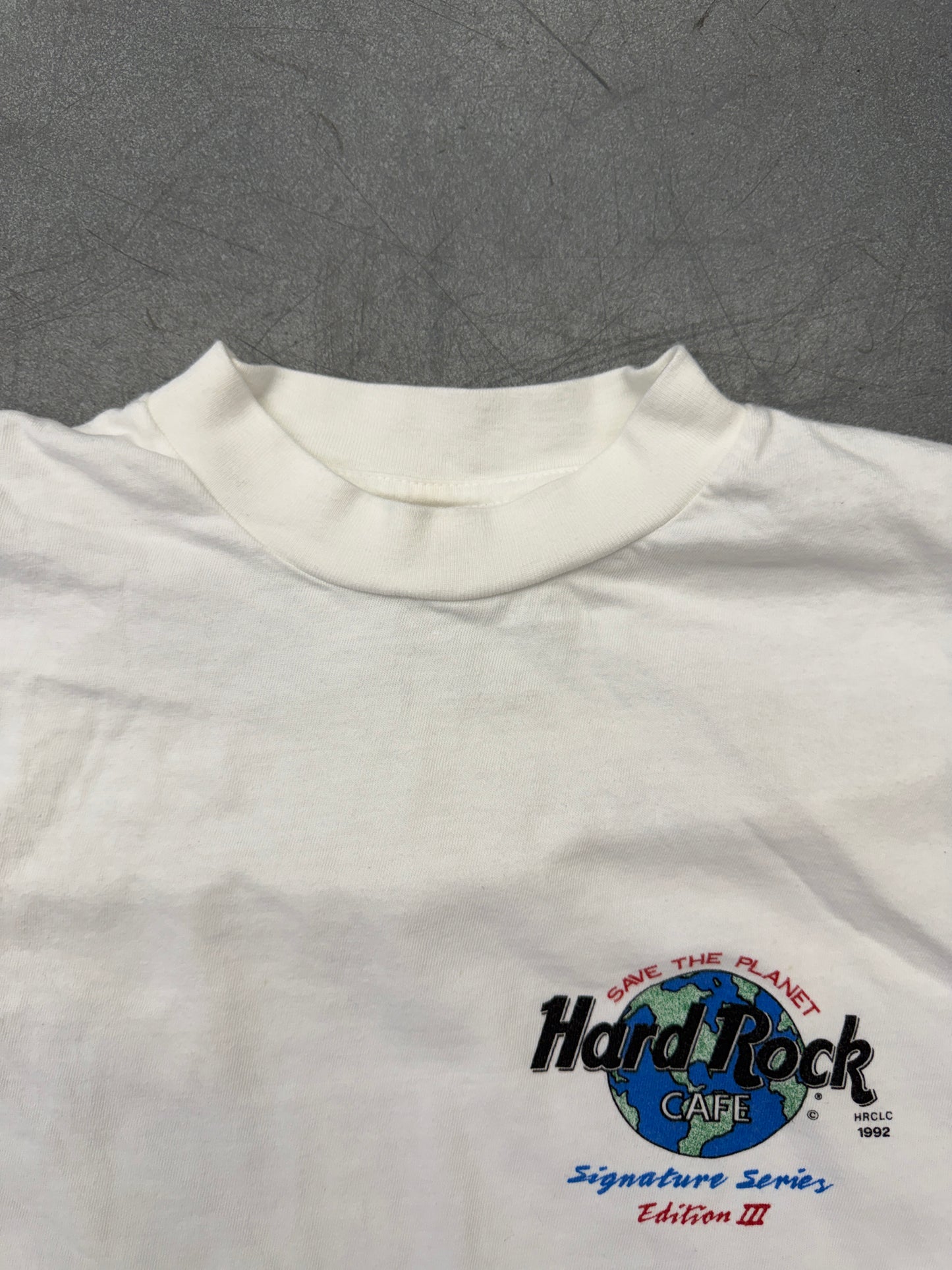 1992 HARD ROCK CAFE SIGNATURE SERIES STEVIE NICKS TEE (HARD ROCK CAFE TAG)