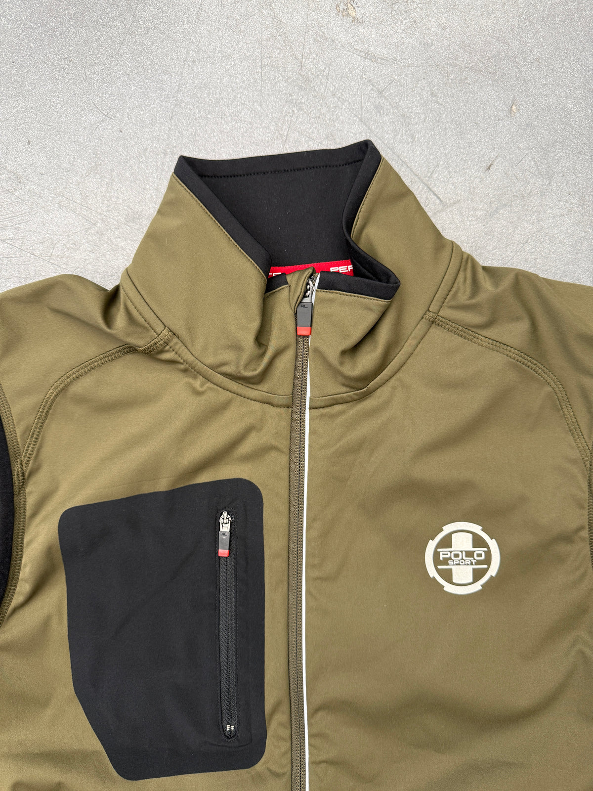 RALPH LAUREN POLO SPORT FULL ZIP PERFORMANCE VEST