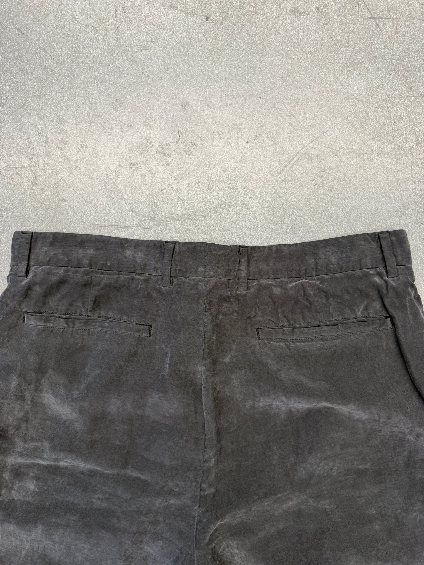 KITH DRESS PLEATED SHORTS NAVY