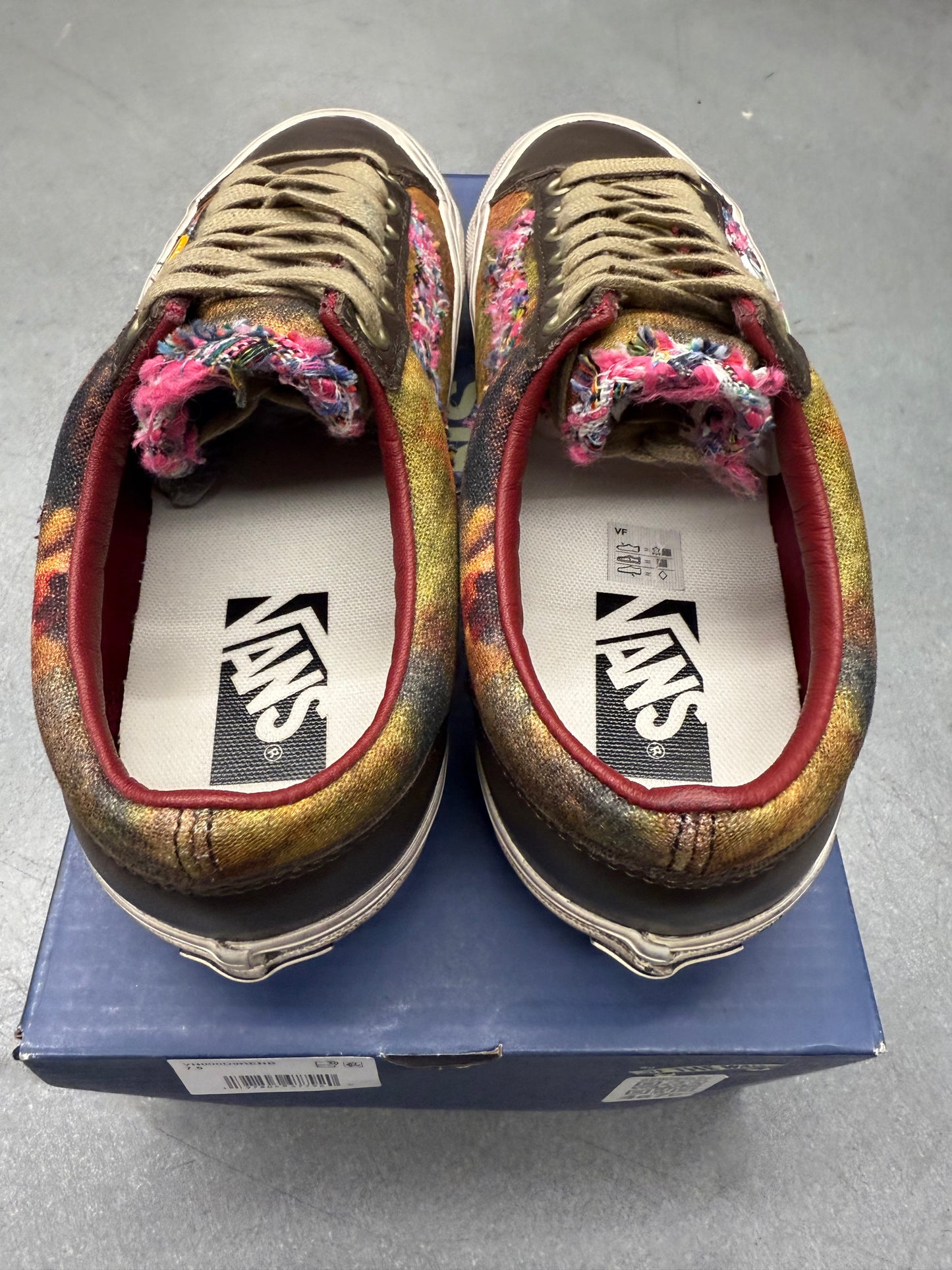 2025 SIZE 7.5 VANS OLD SKOOL 36 LX SOUVENIR WARM BROWN (PRE-OWNED WITH BOX)