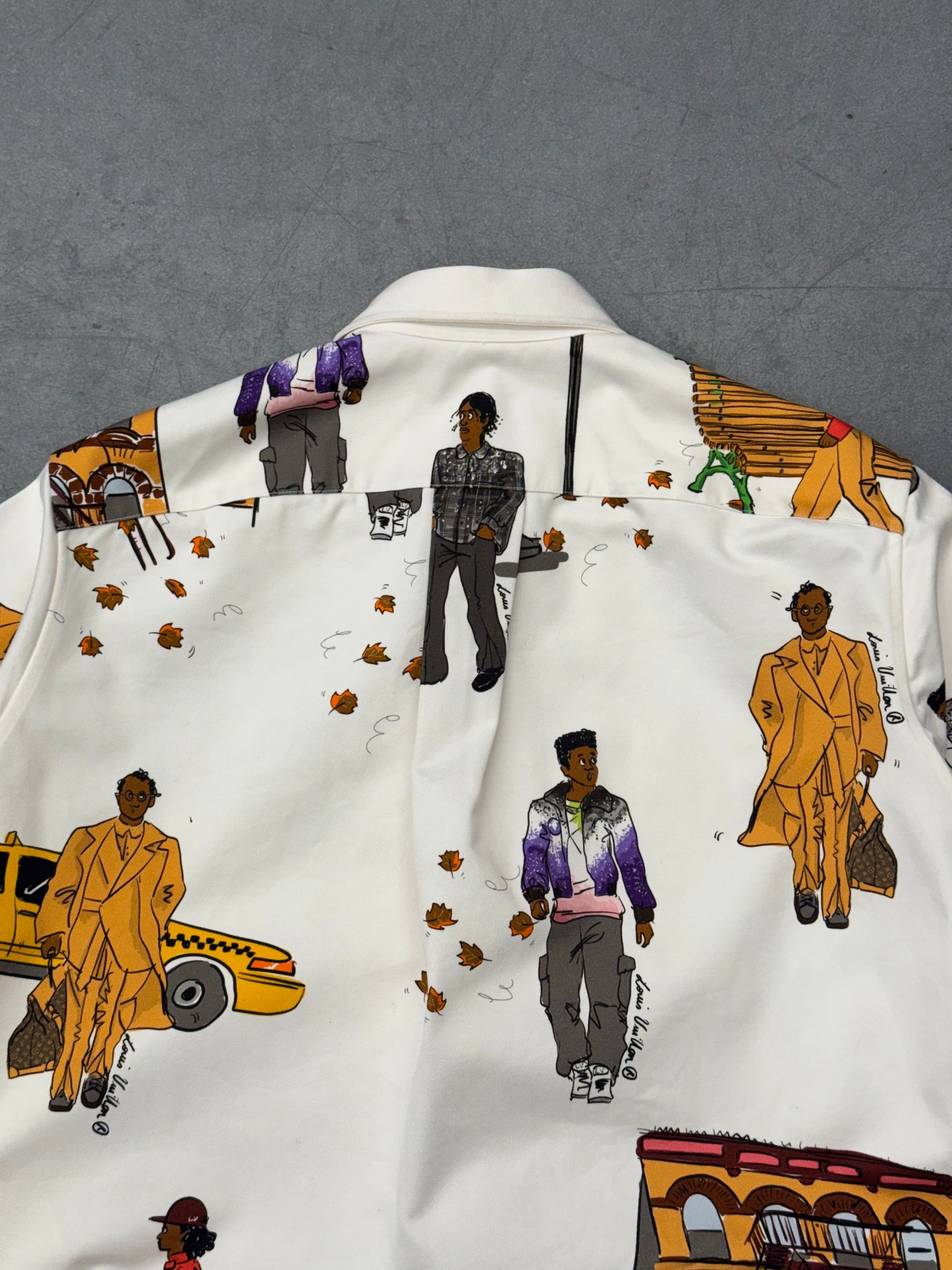 2019 LOUIS VUITTON NEW WALKERS BUTTON UP SHIRT