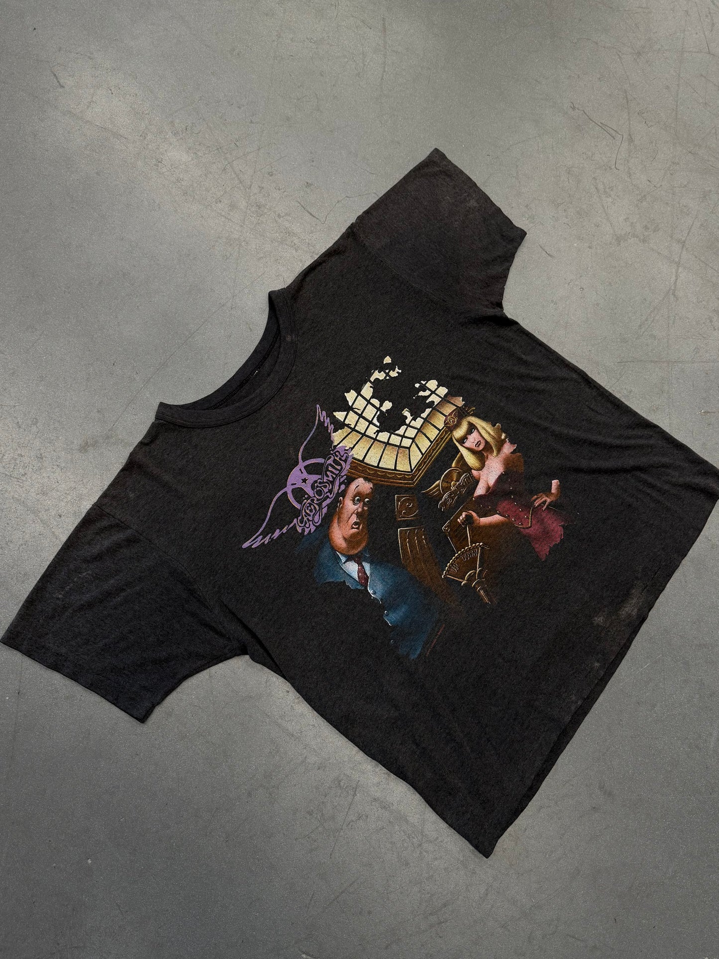 1989 AEROSMITH AERO FORCE ONE TEE (PULLED TAG)