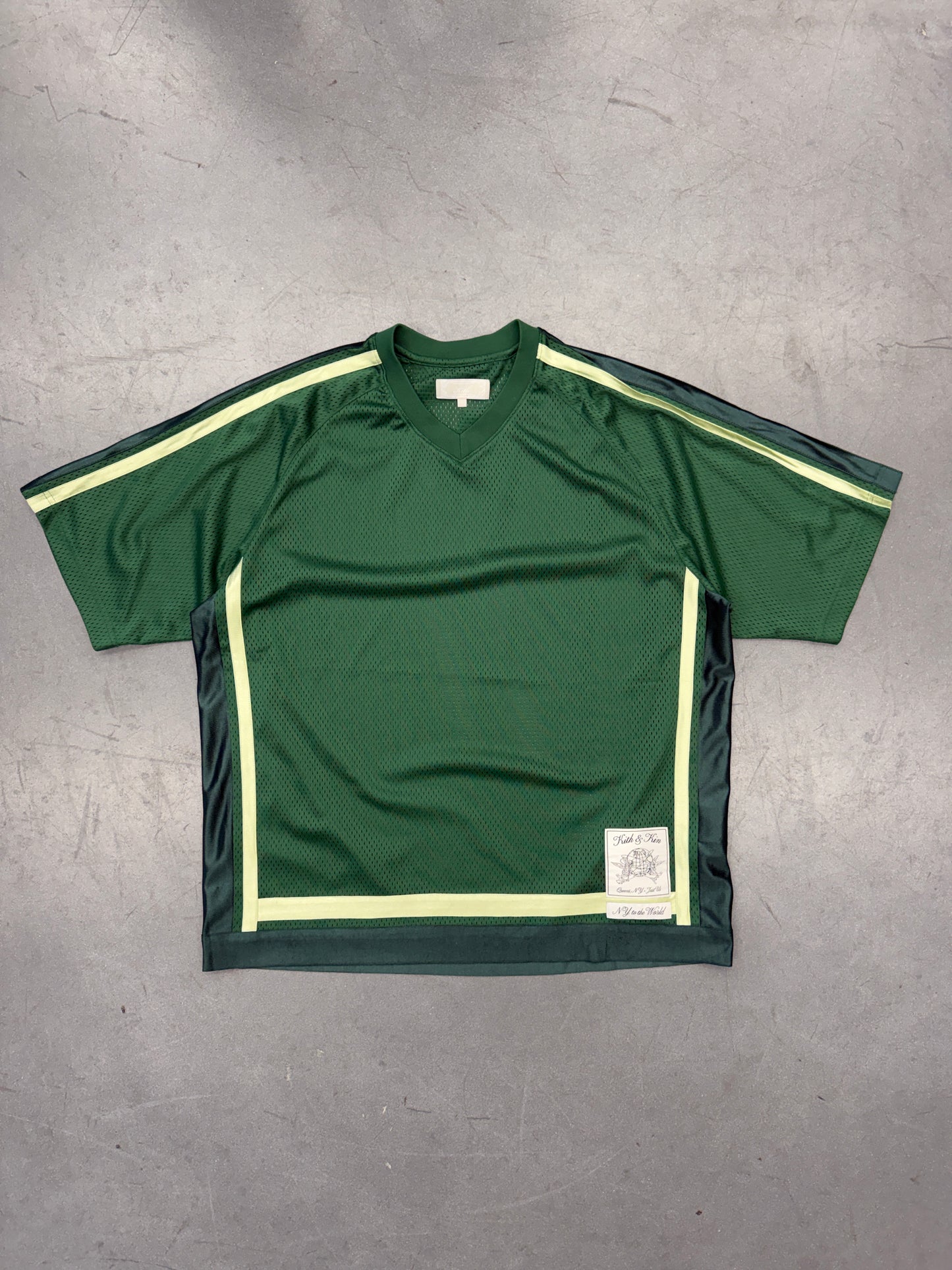 FW25 KITH MESH LEON JERSEY - FELD