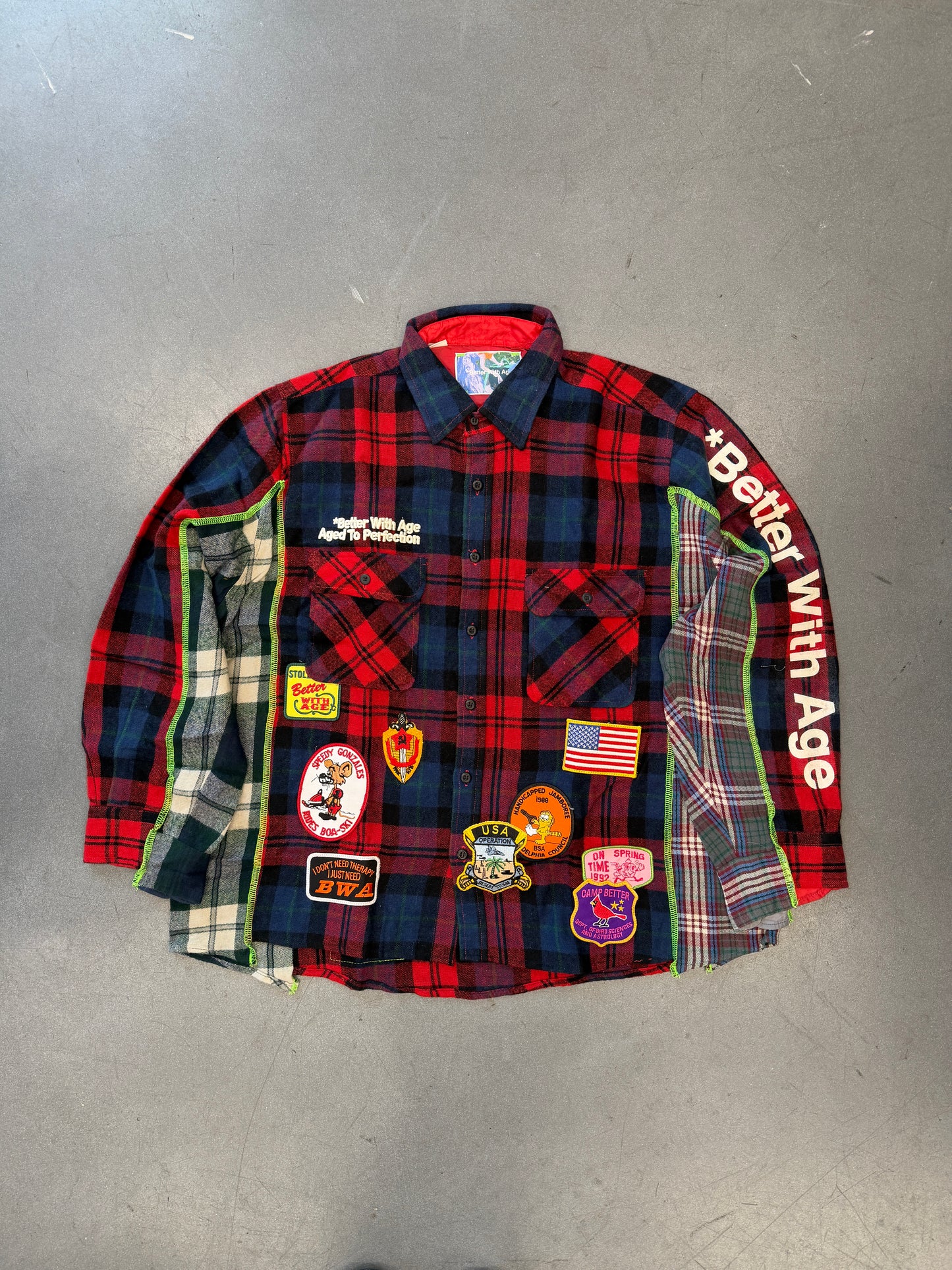 BETTER WITH AGE GENTLEMENS 3-PANEL FLANNEL