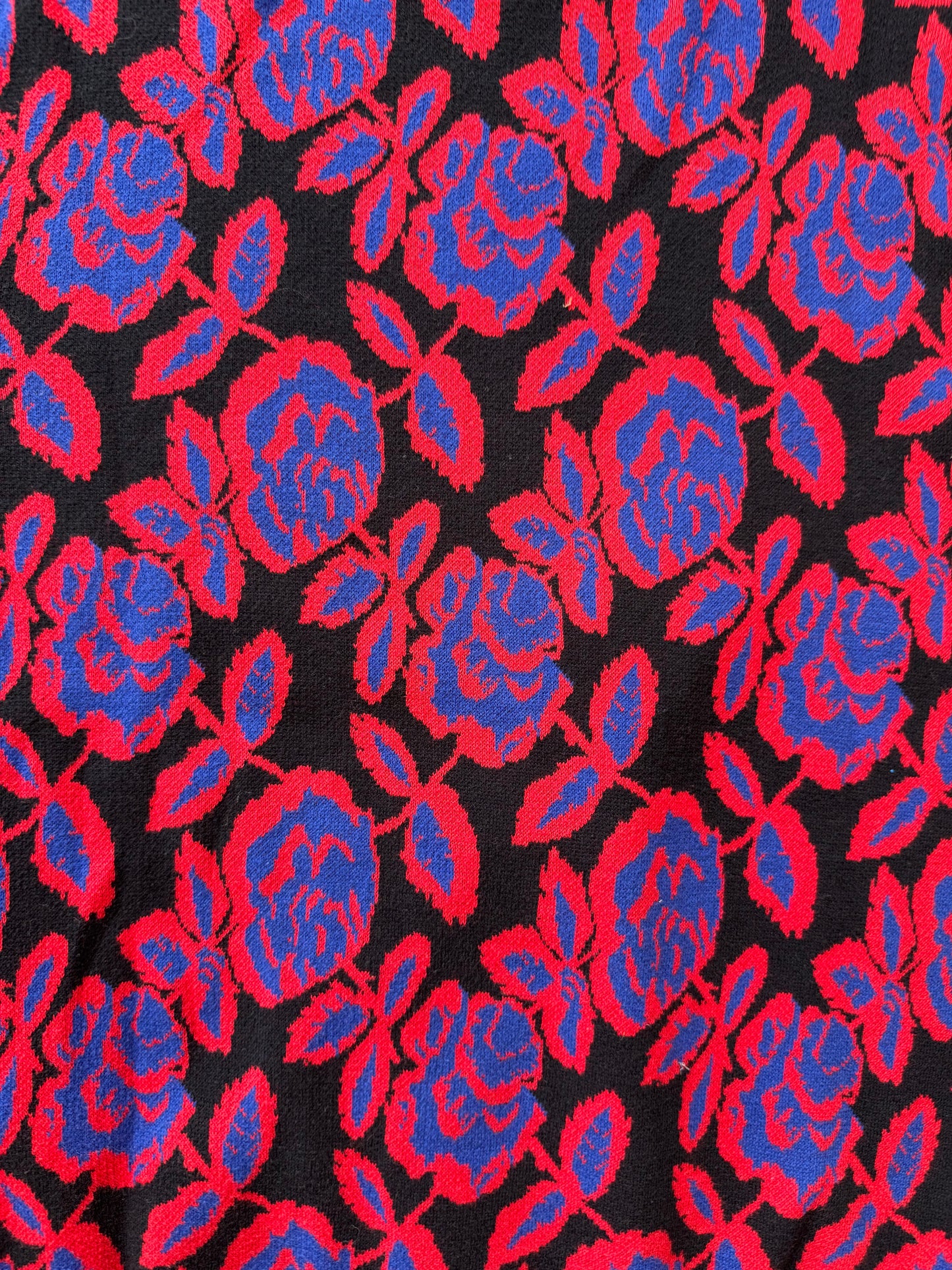 FW12 SUPREME THIN KNIT ROSES SWEATER