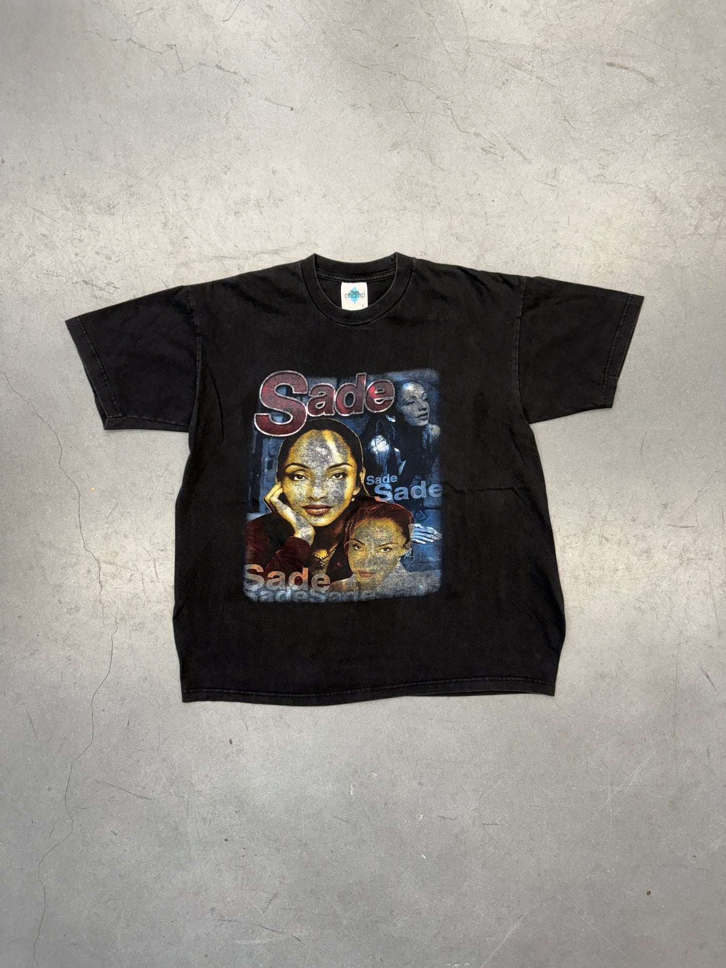 2001 SADE LOVERS ROCK RAP STYLE TEE (TOUR CHAMP TAG)