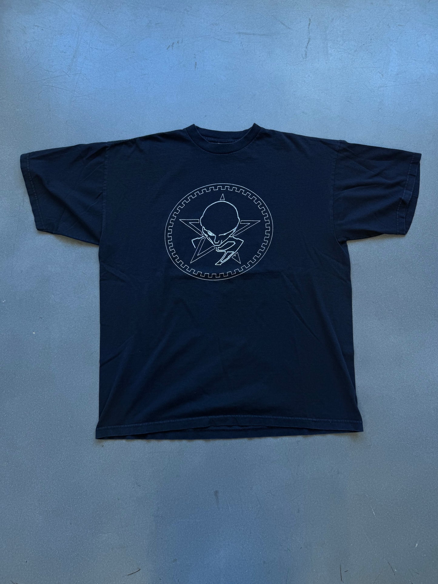 1995 SISTERS STAR FACE TEE (BLUE GRAPE TAG)